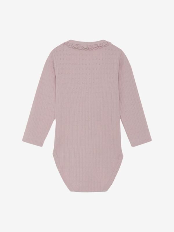 Minymo - Body LS Pointell 113848 - Burnished Lilac – Bild 3