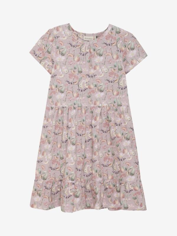 Minymo - Dress SS AOP 123856 - Burnished Lilac