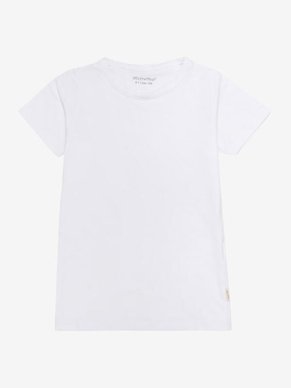 Minymo - Basic 33 -T-shirt SS (2-pack) weiß – Bild 4