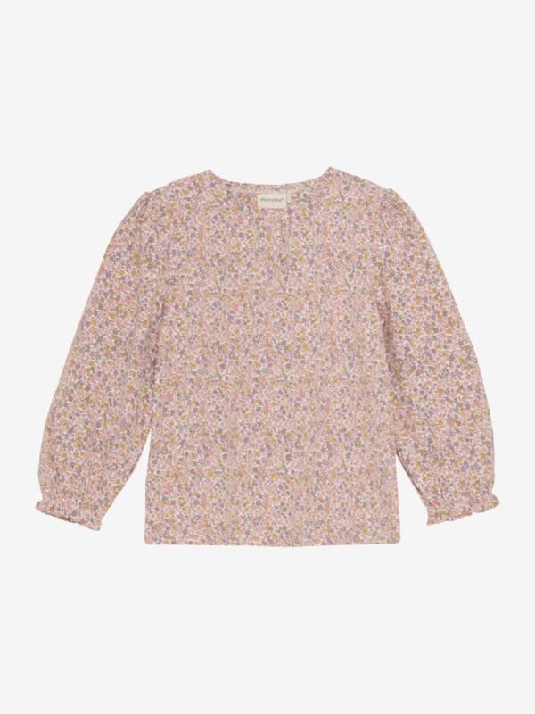 Minymo - T-shirt LS AOP Rosette geblümt