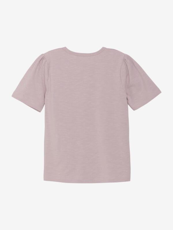 Minymo - T-shirt SS Lila kurzarm, Blumen – Bild 2