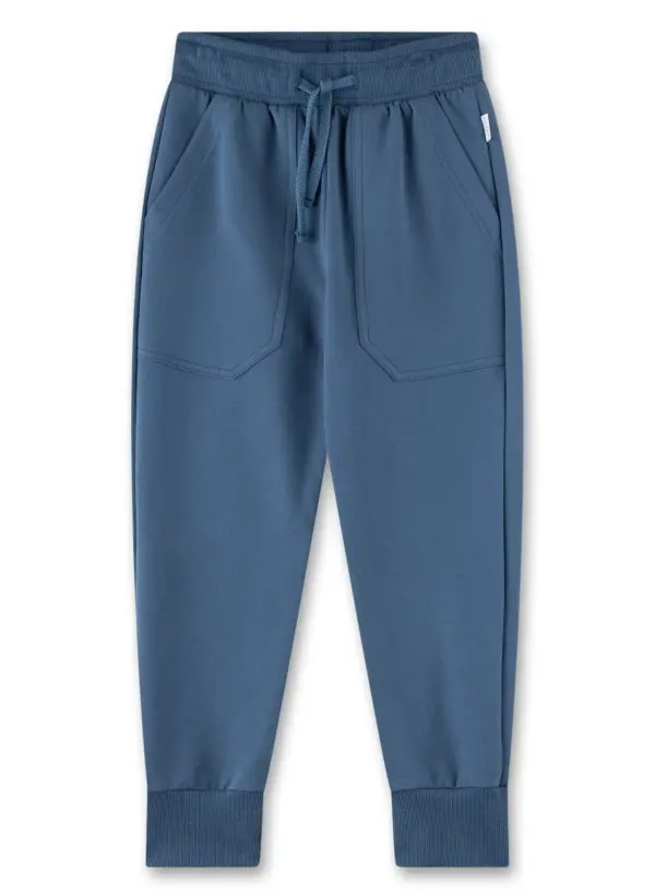 Sanetta Jungen Hose blau Sweat