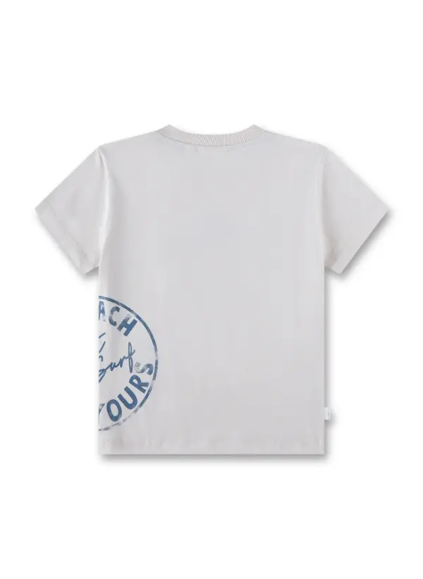 Sanetta Jungen T-Shirt beige bedruckt – Bild 3