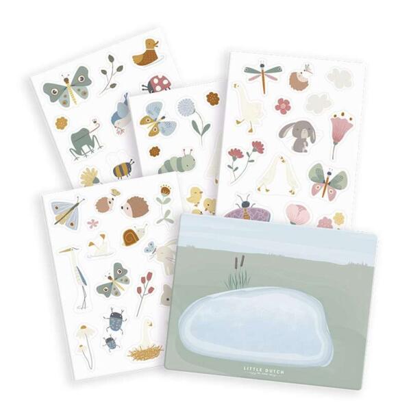 Fenstersticker Flowers & Butterflies Little Dutch – Bild 4