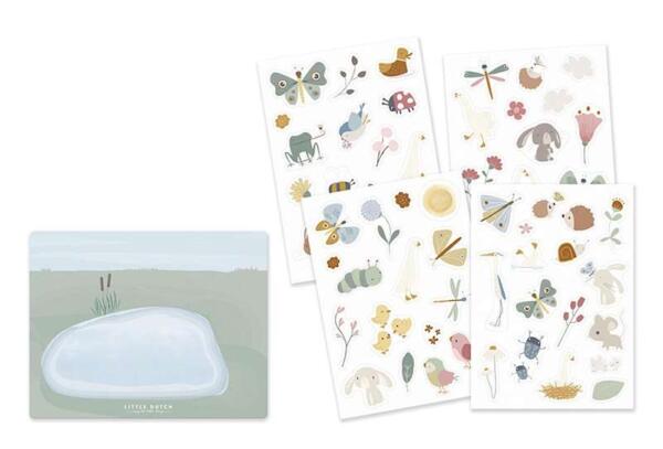 Fenstersticker Flowers & Butterflies Little Dutch – Bild 3