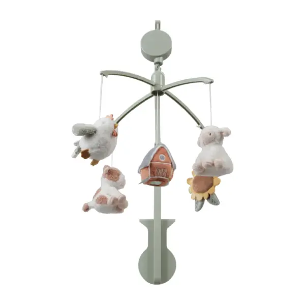 Musik Mobile aus Holz Little Farm | Little Dutch