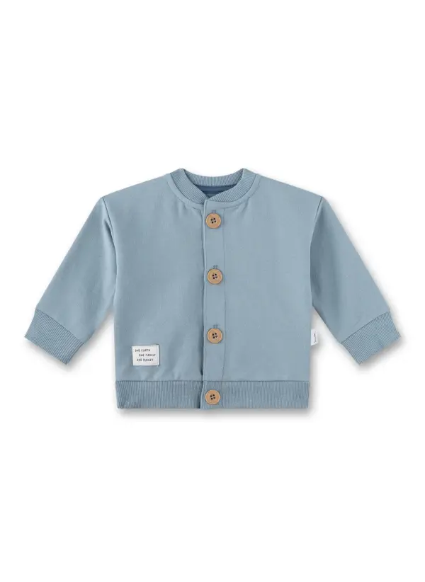 Sanetta Jungen-Sweatjacke Blau