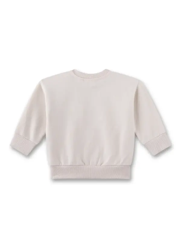 Sanetta Jungen-Sweatshirt Beige bedruckt – Bild 3