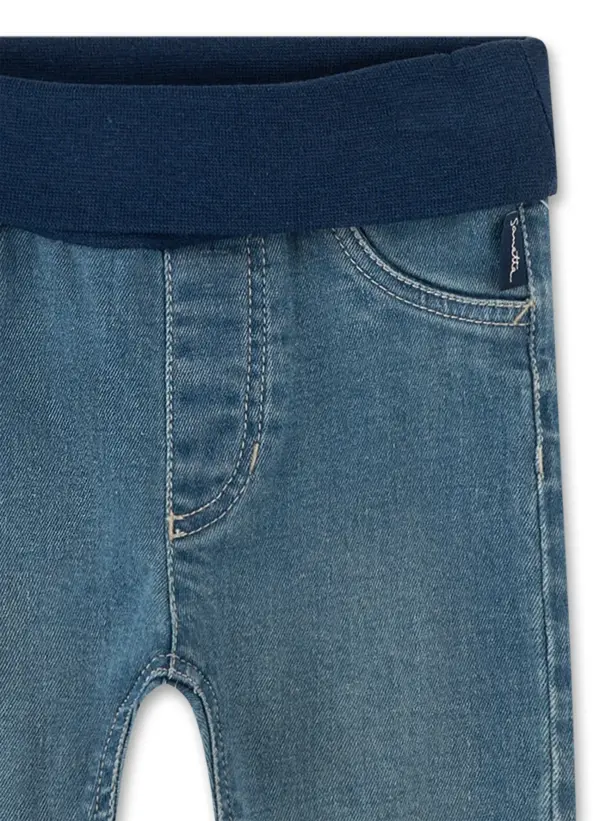 Sanetta Baby-Jeans Blau – Bild 3