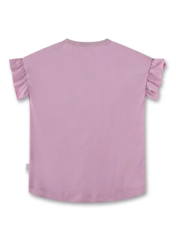 Mädchen T-Shirt Rosa bestickt – Bild 3
