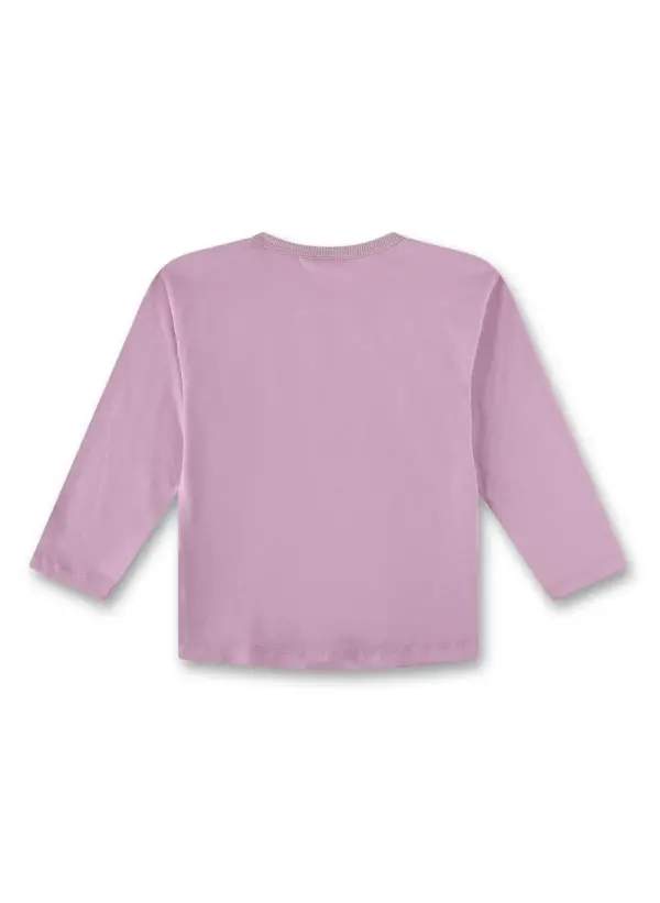 Sanetta Mädchen-Langarmshirt Rosa bestickt – Bild 2