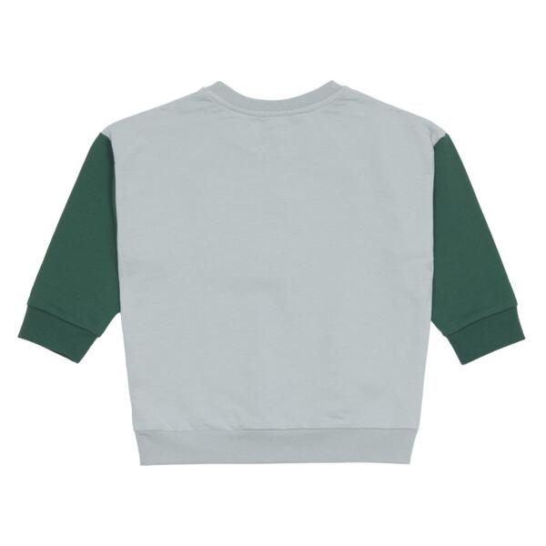 Kinder Pullover - Bio Baumwolle, Little Gang, Zitrone Hellblau – Bild 4