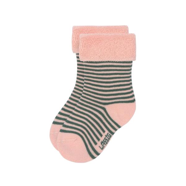 Baby Socken Frottee 3er Set - Little Gang, Kirsche Rosa – Bild 4