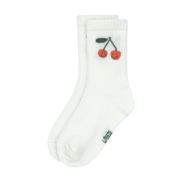 Tennissocken Kinder 3er-Set - Little Gang, Kirsche – Bild 2