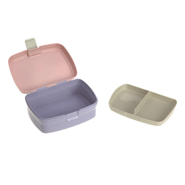 Lässig Brotdose Kinder - Tiny Outdoor, Regenbogen Rosa Lila – Bild 5