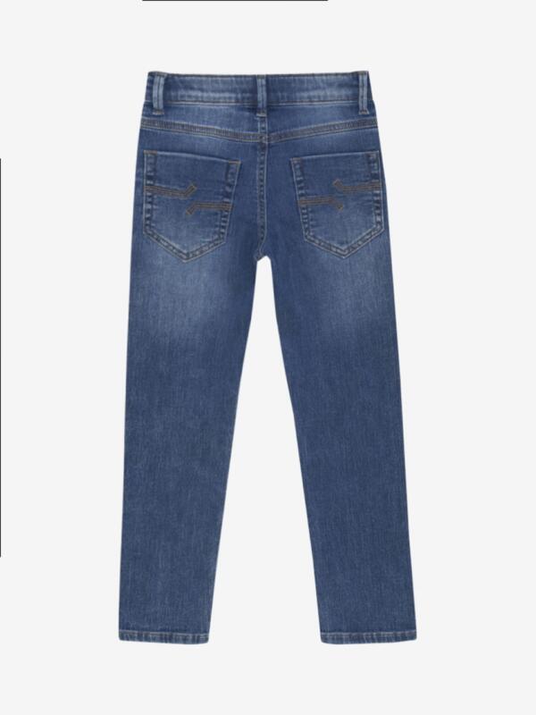 Minymo - Pants Sweat Denim 133851 - 7899 - Blue Nights – Bild 3