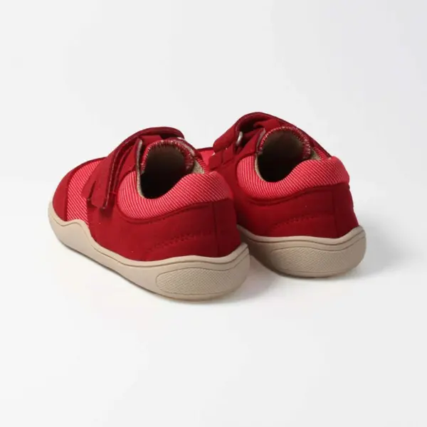 bLIFESTYLE Barfuß-Sneaker krokodilSTYLE feuerrot – Bild 2
