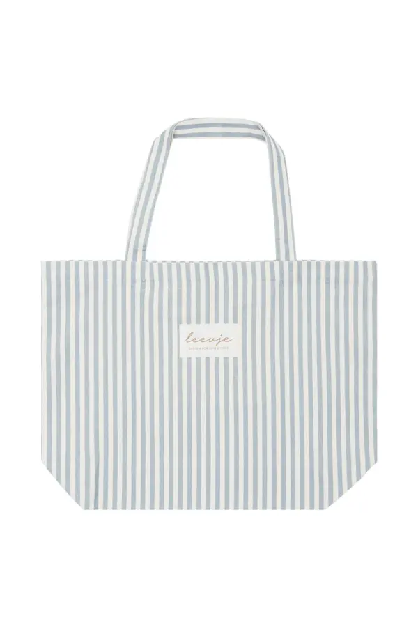 Tasche Leevje STOFFBEUTEL 'BLUE STRIPES' GROSS