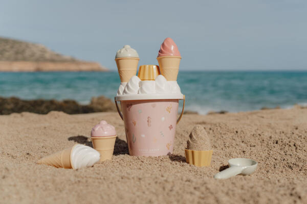 Little Dutch Ice Cream Bucket Set Ocean Dreams Pink – Bild 2