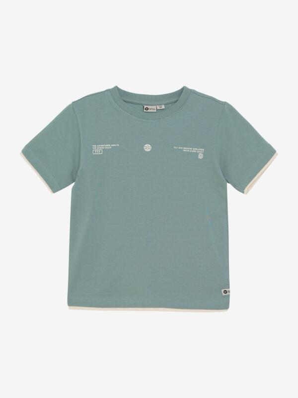 Daily Seven - T-shirt Double Layer 920128 - Ocean Green