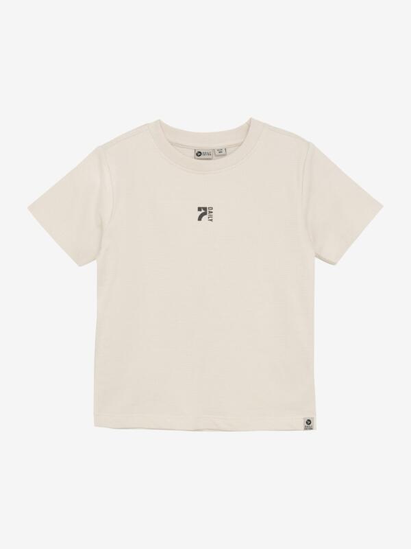 Daily Seven - T-shirt Structure Backprint 920124 - Sandshell