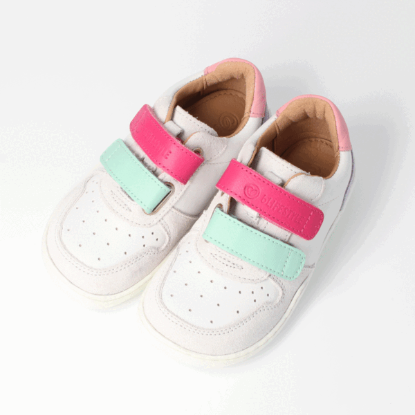 bLIFESTYLE Barfuß-Sneaker anurafroschSTYLE weiß minze