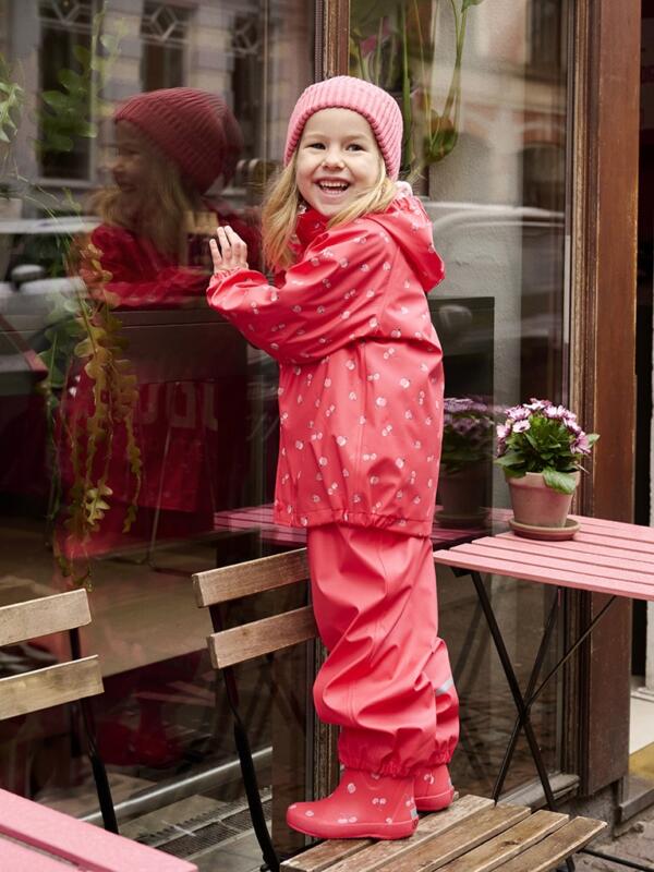 CeLaVi - Rainwear Set - AOP 310453 - 6757 - Barbados  Kirsche – Bild 6
