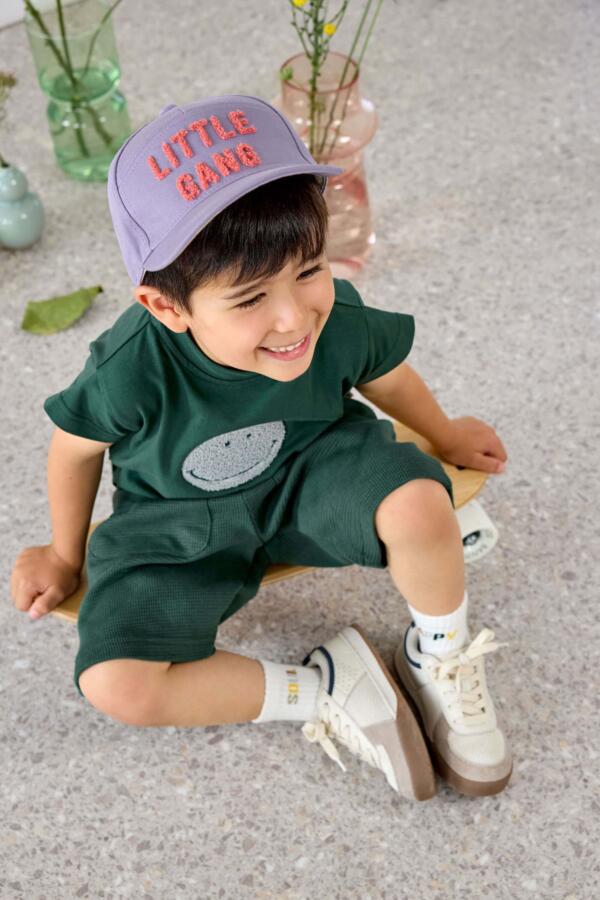 Lässig Tennissocken Kinder 3er-Set - Little Gang, Zitrone – Bild 5