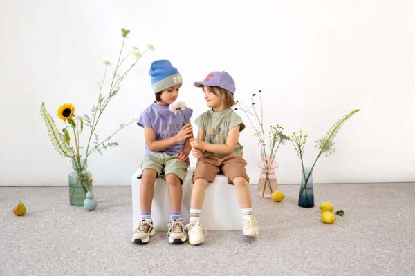 Lässig Tennissocken Kinder 3er-Set - Little Gang, Birne – Bild 3
