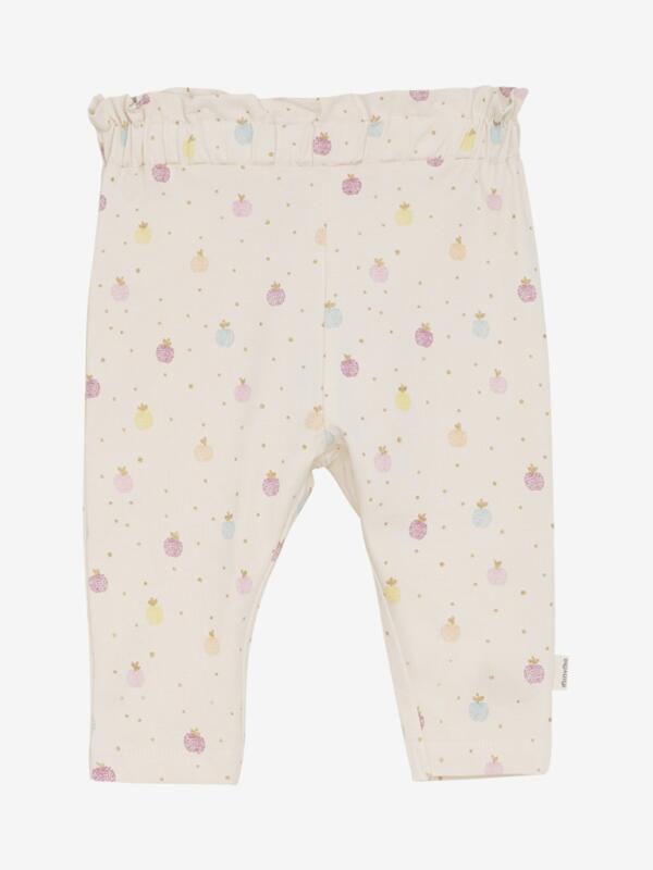 Minymo - Pants AOP bedruckt Apfel - White Swan – Bild 3