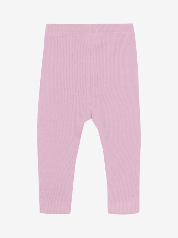 Minymo - Legging Rib 113927 - 5650 - Light rose – Bild 2