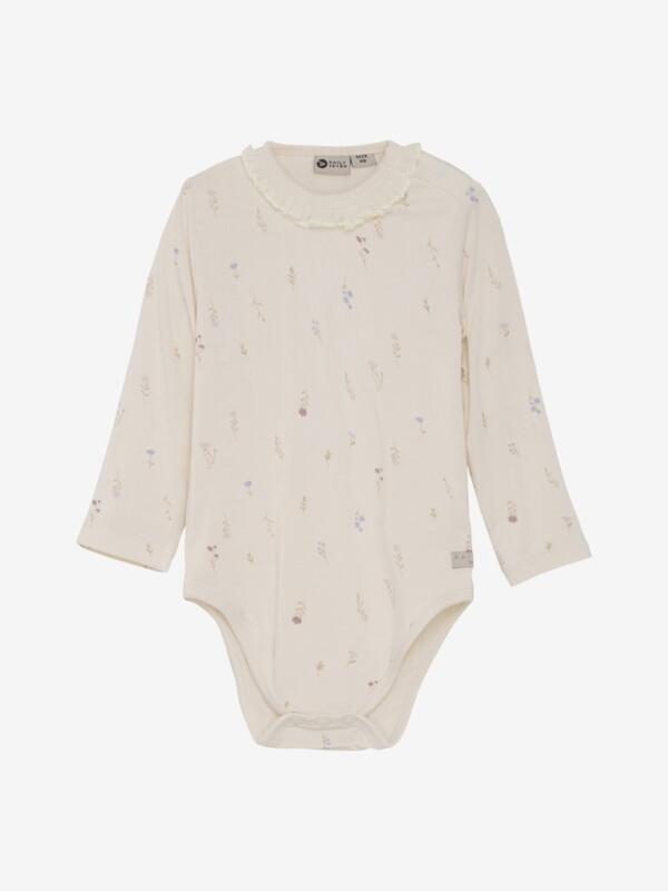 Daily Seven - Body Longsleeve Flowerprint 910087 - 1700 - Off White