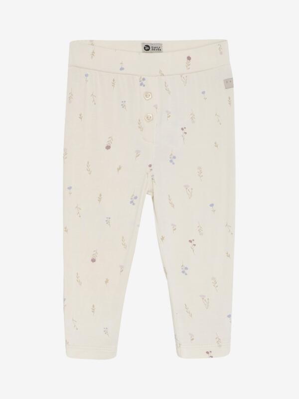 Daily Seven - Leggings Flower Print 910112 - 1700 - Off White