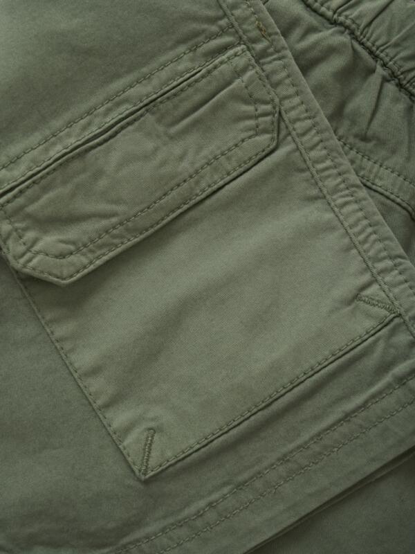 Minymo - Shorts Twill oliv Sea Spray – Bild 3