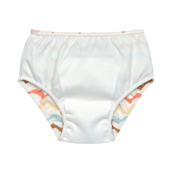 Schwimmwindel Baby - Wellen, Weiß – Bild 2