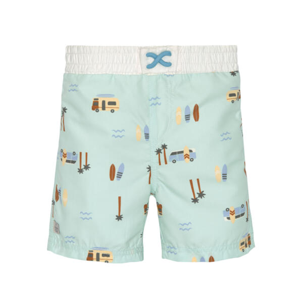UV Badehose Baby (mit Windel) - Camper, Mint