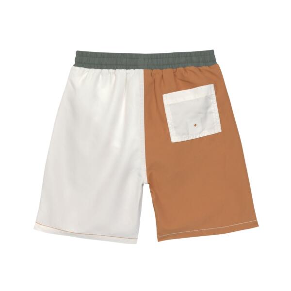Lässig UV Badehose Kinder, Braun Weiß – Bild 4