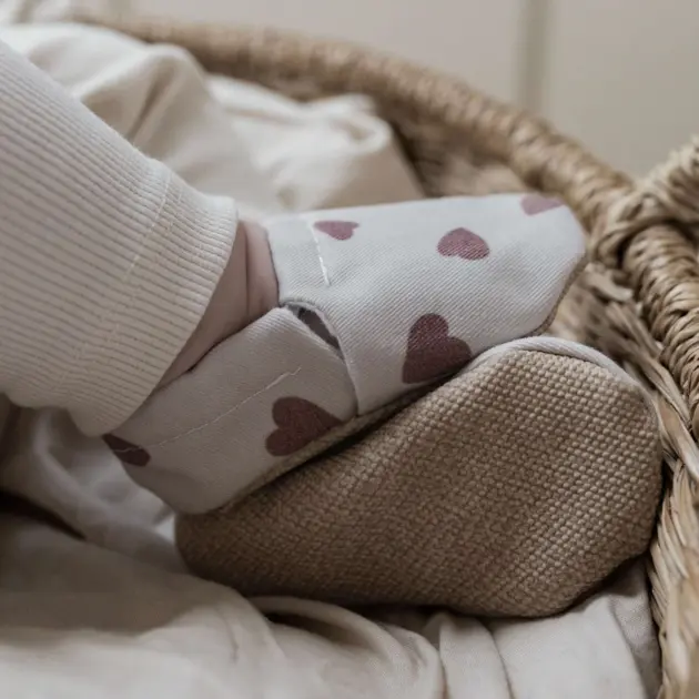 Vegan Shoes - Tiny Hearts