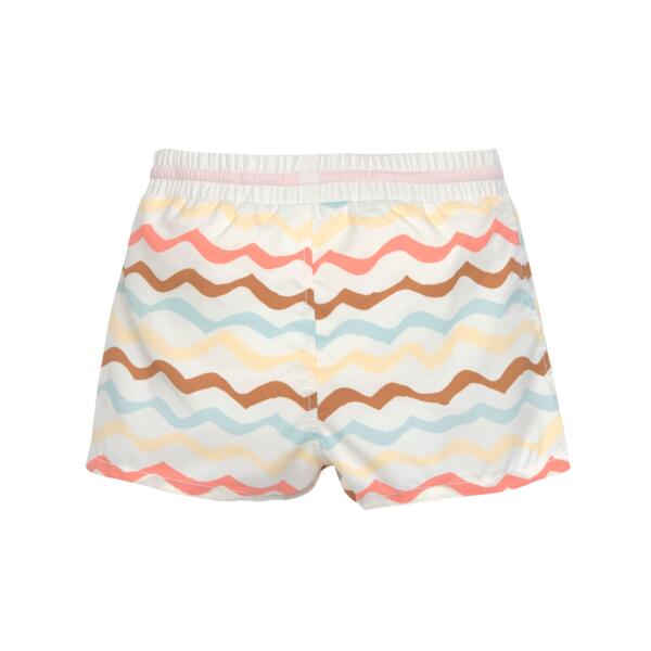 Lässig Badehose Baby (mit Windel) - Wellen, Weiß – Bild 2