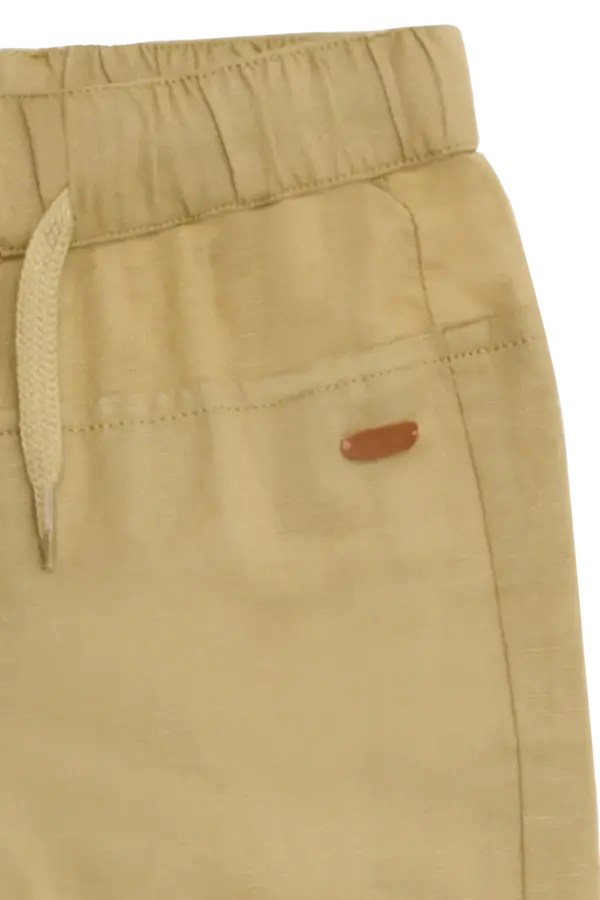 Hust & Claire Hose Beige Leinen – Bild 2