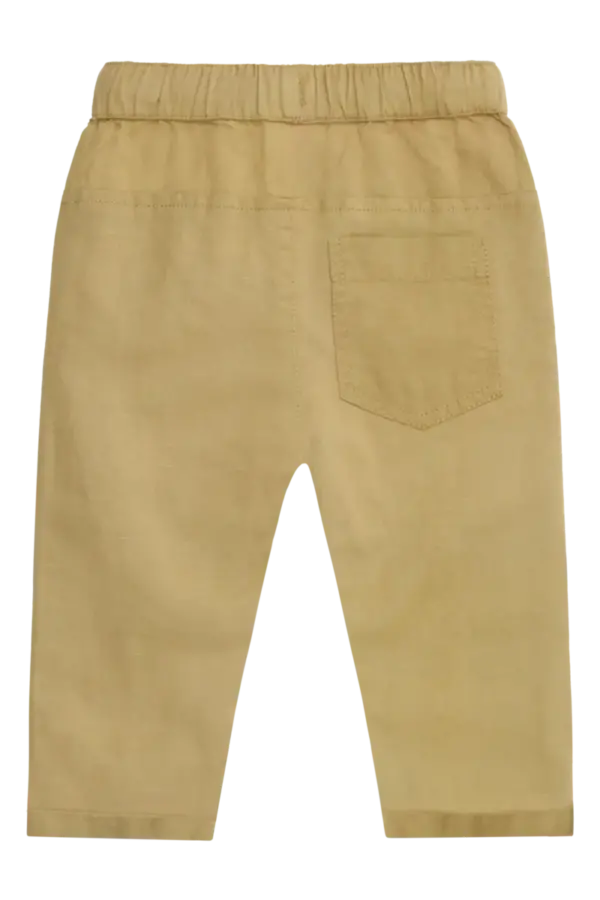 Hust & Claire Hose Beige Leinen – Bild 3