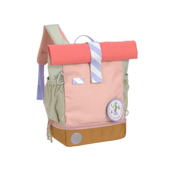 Kindergartenrucksack Rolltop - Sunny Explorer, Rosa Pink