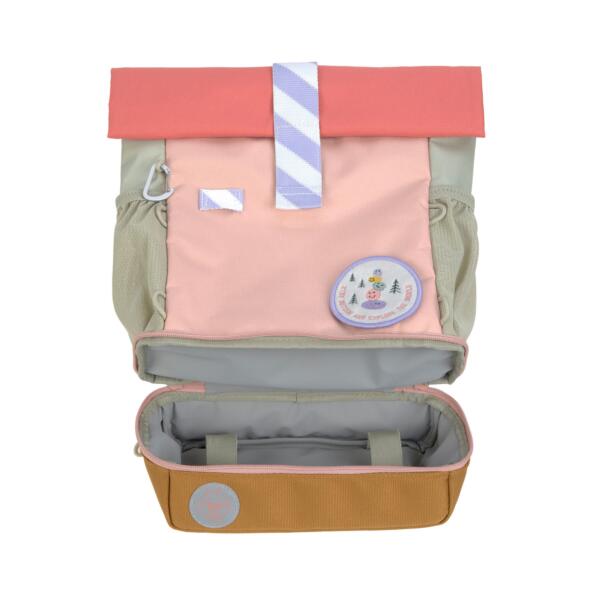 Kindergartenrucksack Rolltop - Sunny Explorer, Rosa Pink – Bild 3