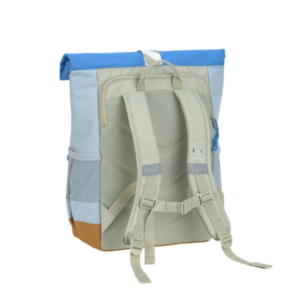 Lässig Kinderrucksack Rolltop - Sunny Explorer, Grün Blau Medium – Bild 2