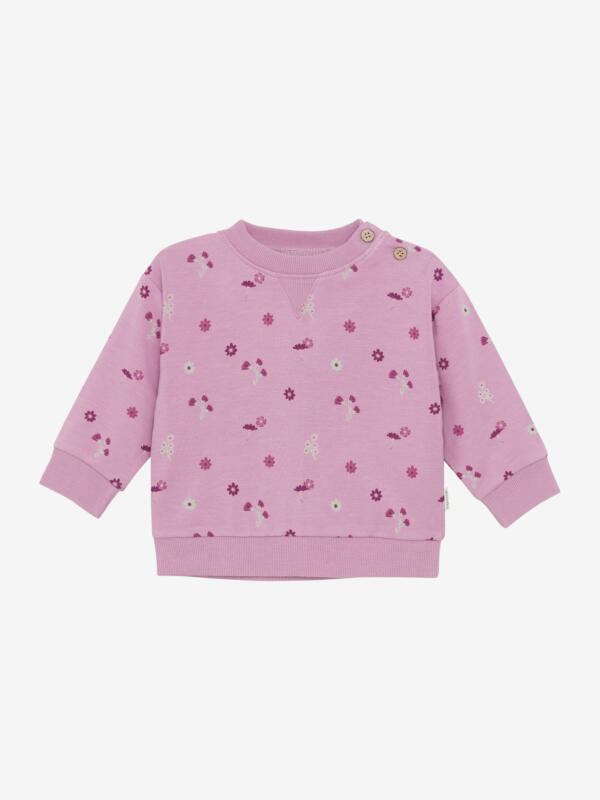 Minymo - Sweatshirt LS AOP Mauve Orchid
