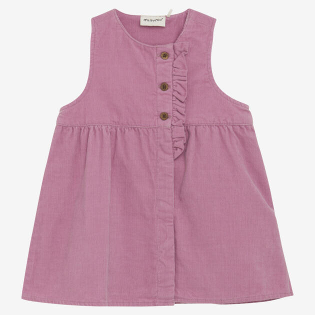 Minymo - Spencer Corduroy w. Lining Mauve Orchid