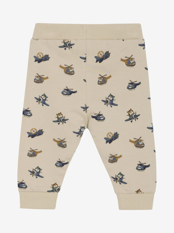 Minymo - Pants AOP Sweat - Oxford Tan – Bild 2