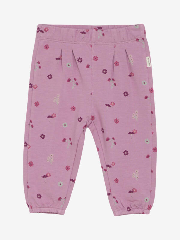 Minymo - Pants AOP Sweat 114036 - 5111 - Mauve Orchid