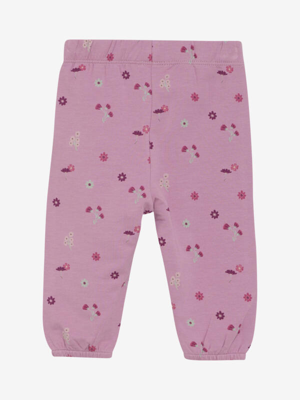 Minymo - Pants AOP Sweat 114036 - 5111 - Mauve Orchid – Bild 2