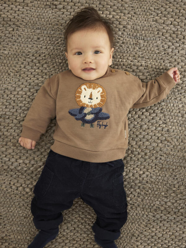 Minymo - Pants Corduroy w. Lining Parisian Night – Bild 4